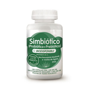 Symbiotic capsules for healthy microflora